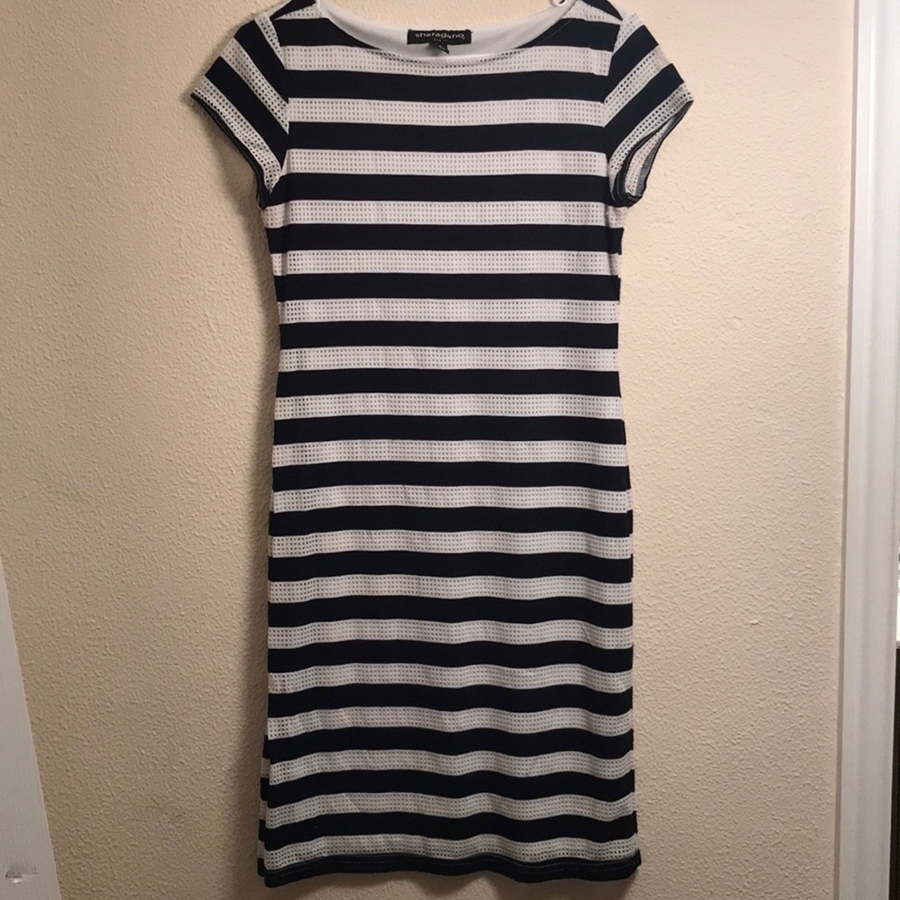 Blue & White Stripe Dress
